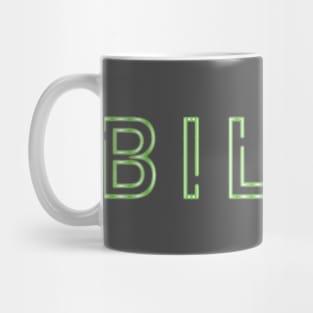 billie neon sign Mug